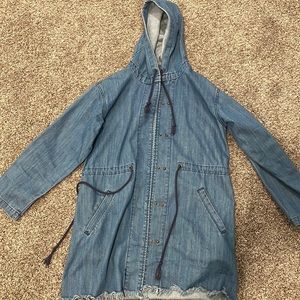 Long Jean jacket